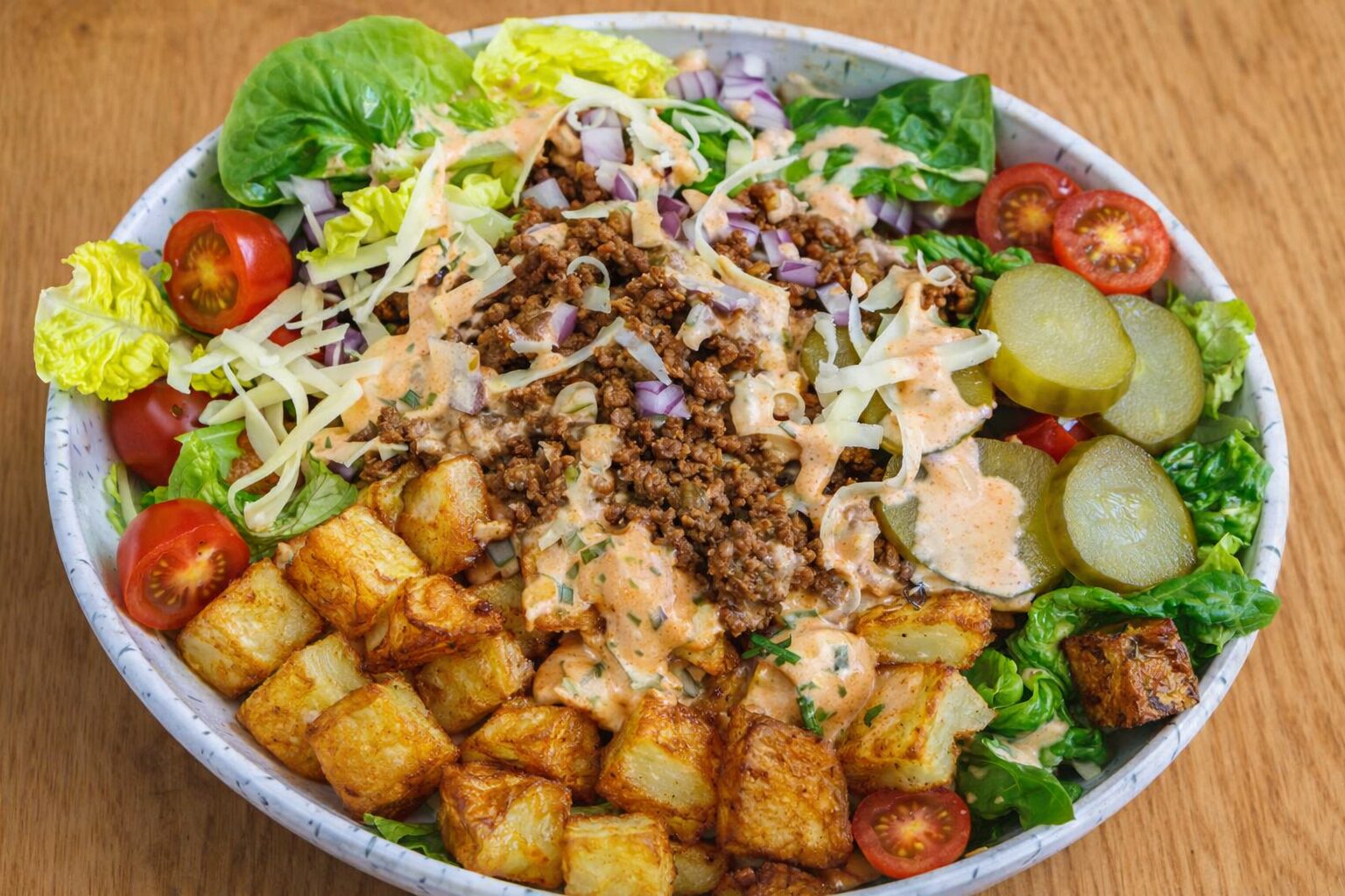 Burger Bowl Recipe