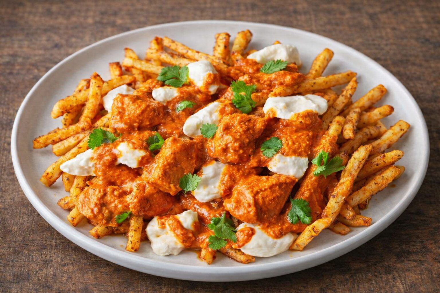 Butter Chicken Poutine
