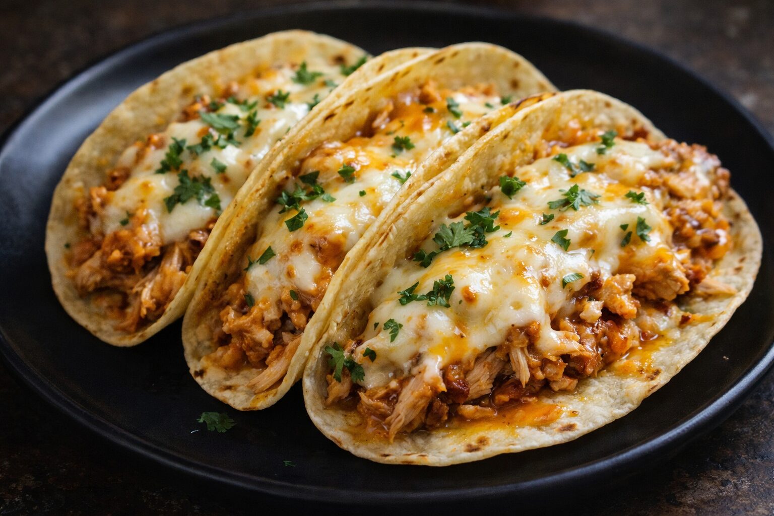 Chicken and Cheese Tacos