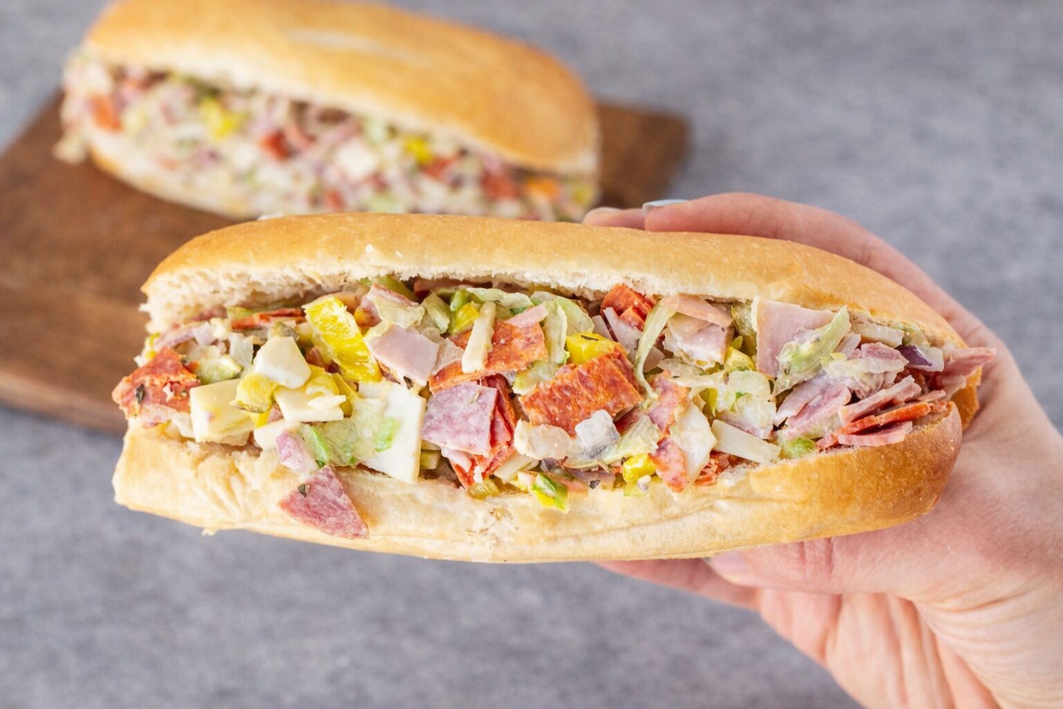 Chopped Italian Sandwich