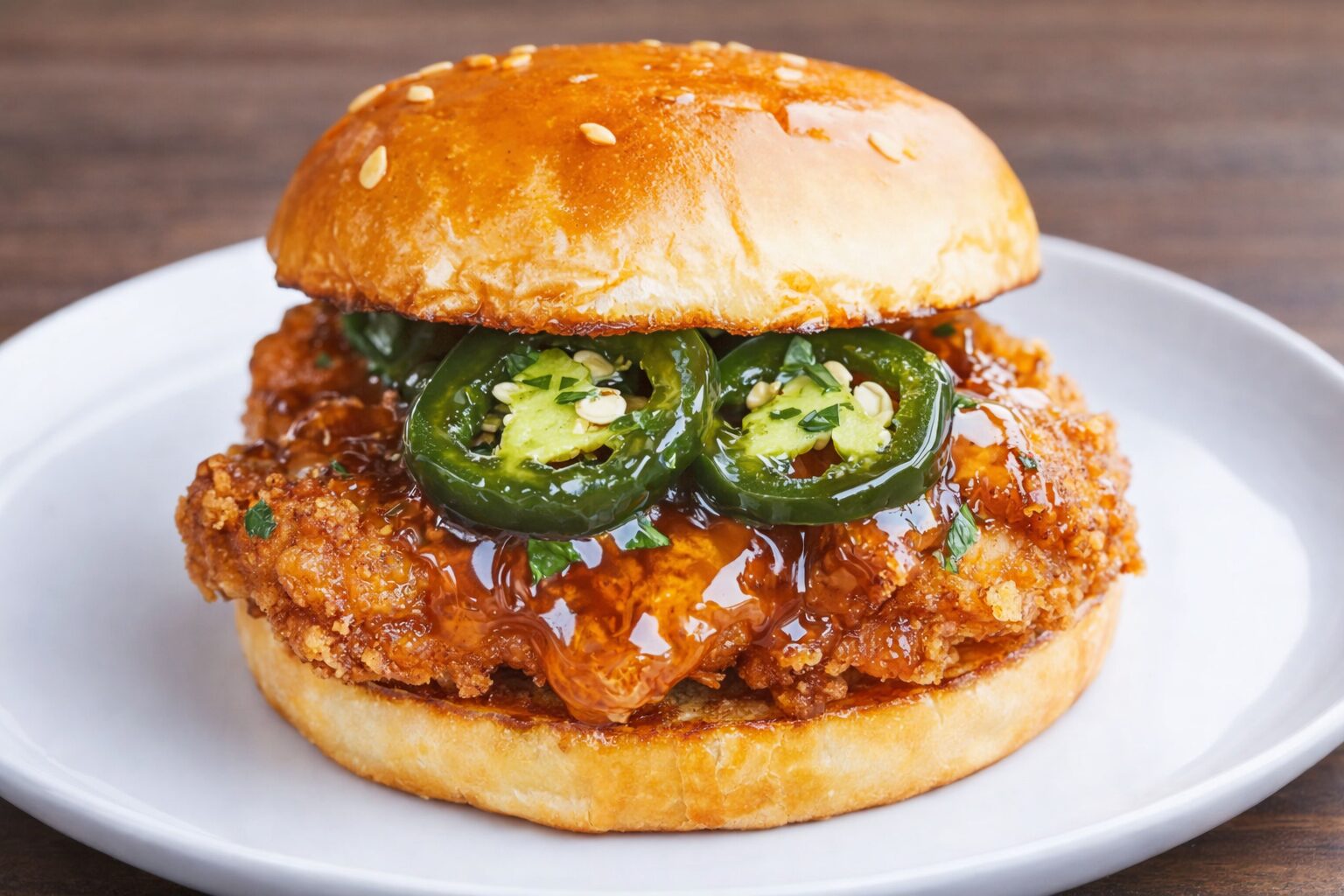 crispy fried chicken sandwich