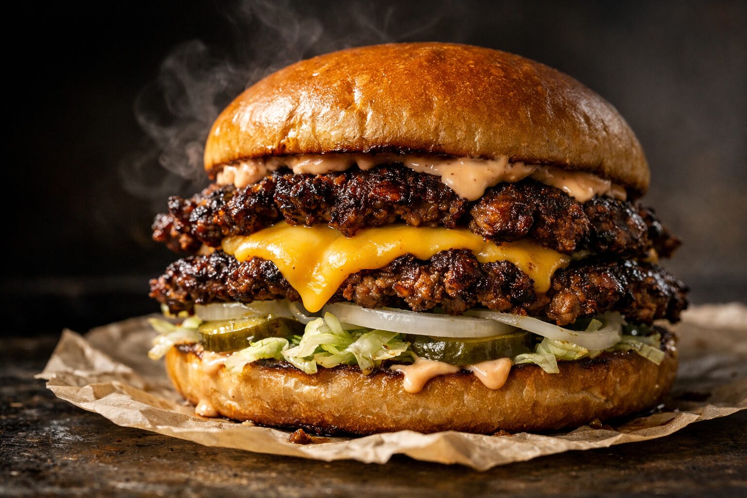 Crispy Smash Burger