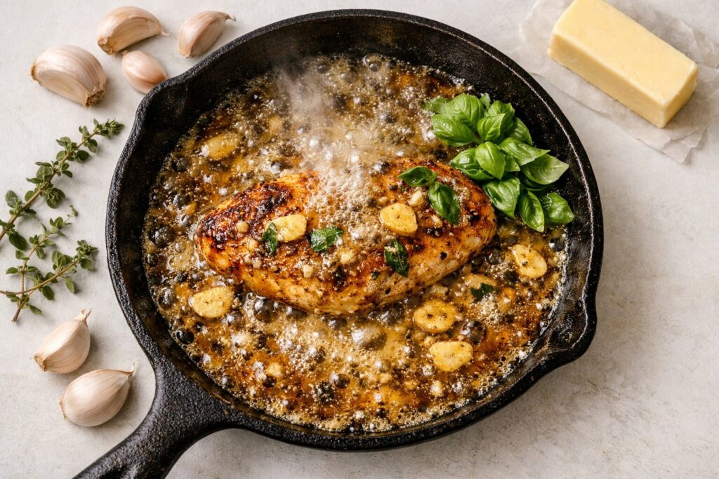 Deburgo Sauce Recipe — Garlic Butter Herb Sauce in 10 Minutes