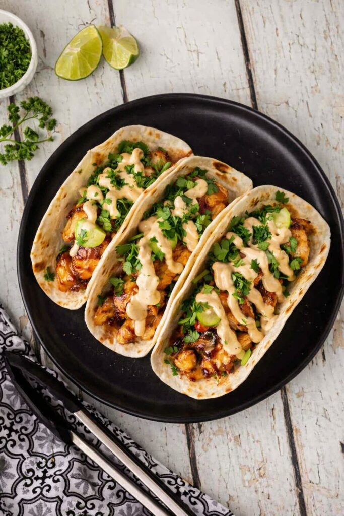 Honey BBQ Chicken Tacos – Sweet, Smoky & Insanely Delicious
