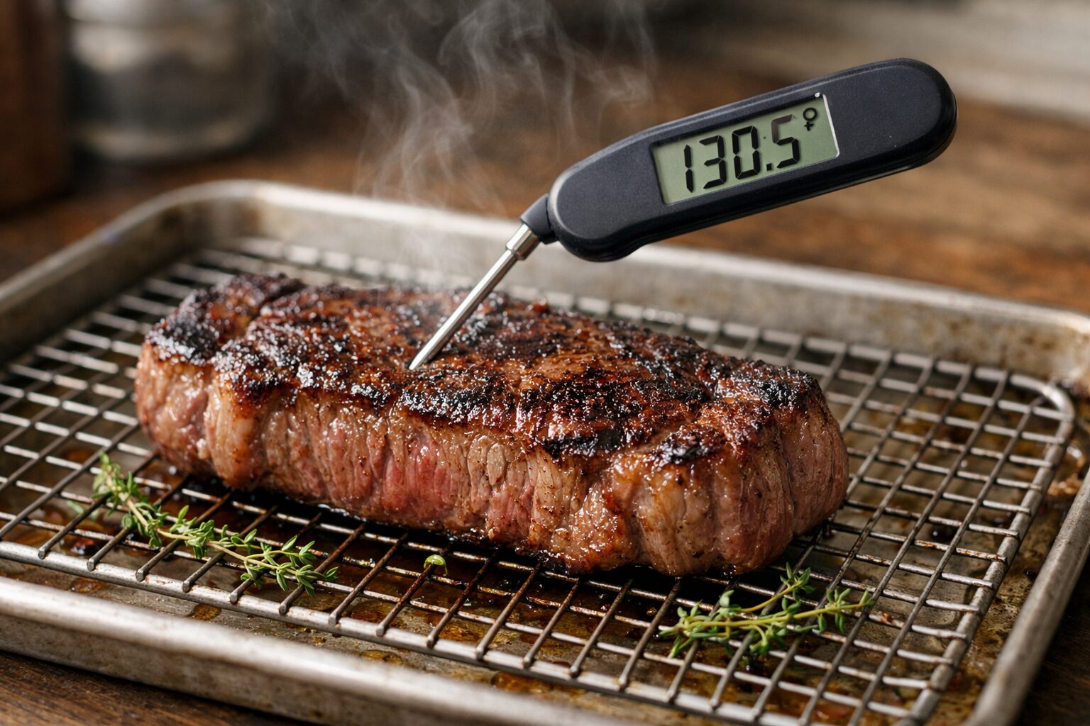 how long to bake steak