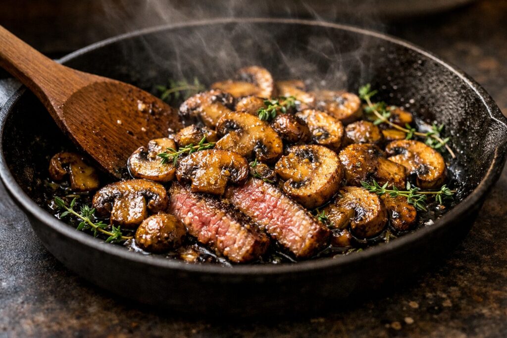 How to Cook Mushrooms for Steak – Perfectly Sautéed Every Time