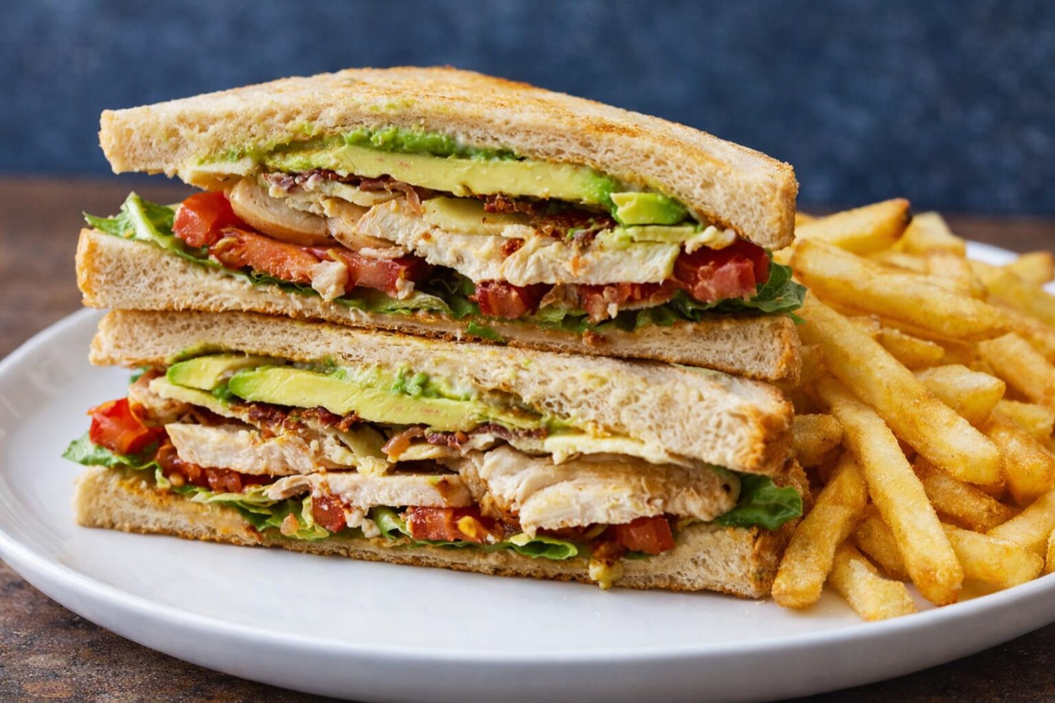 loaded chicken club