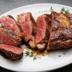 reverse sear ribeye steak
