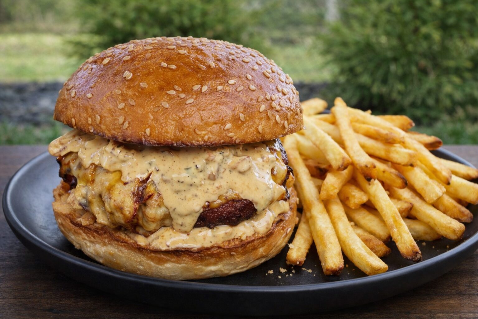 Smoked Cheddar Jalapeño Burgers