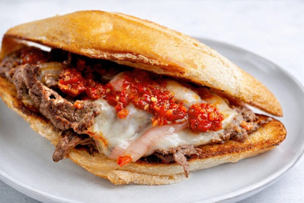 Steak Bomb Sandwich