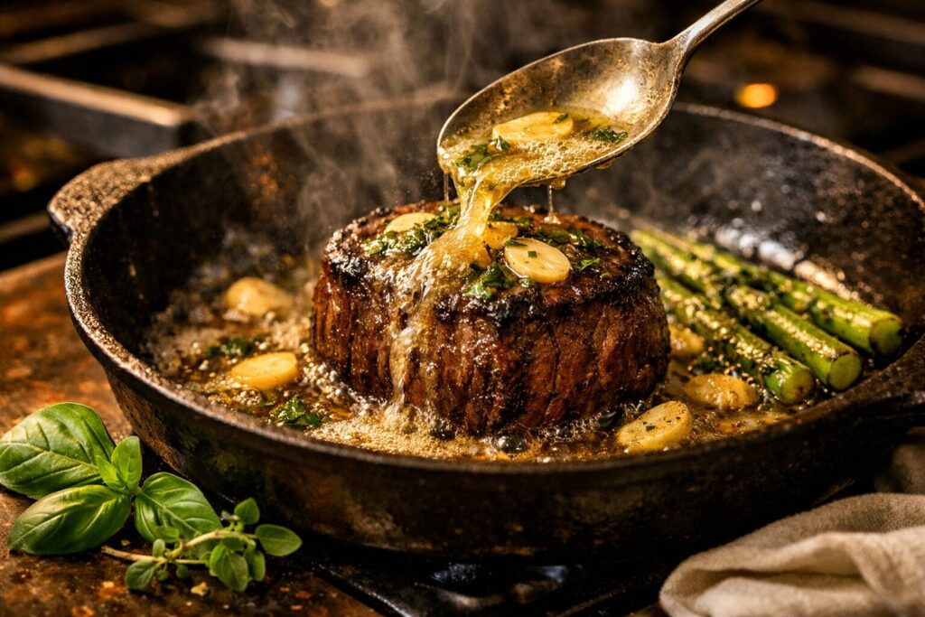 Steak Deburgo Recipe — Buttery Garlic Herb Sauce & Easy Steps
