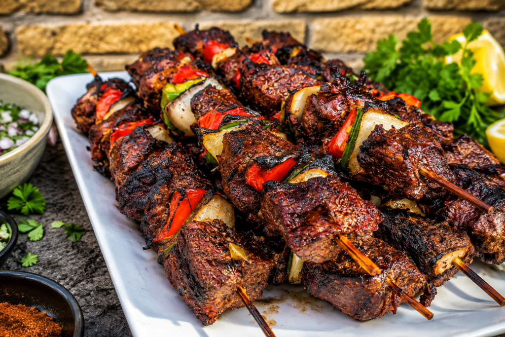 Beef Shish Kebab (Juicy Sirloin, Grilled) — 25 Min Cook