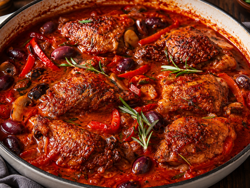 Chicken Cacciatore
