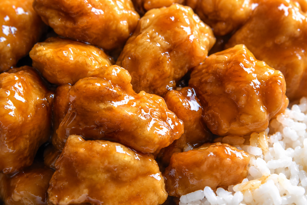 Panda Express orange chicken