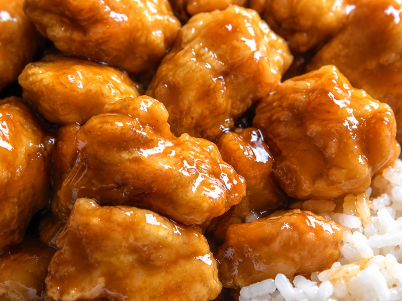 Panda Express orange chicken