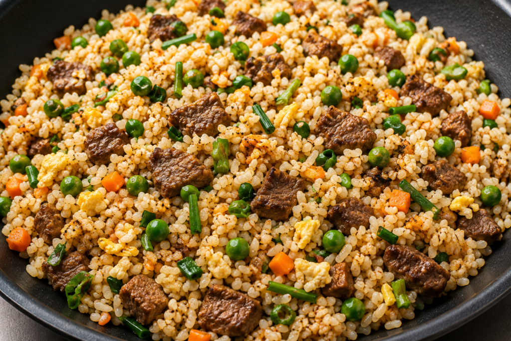 beef fried rice