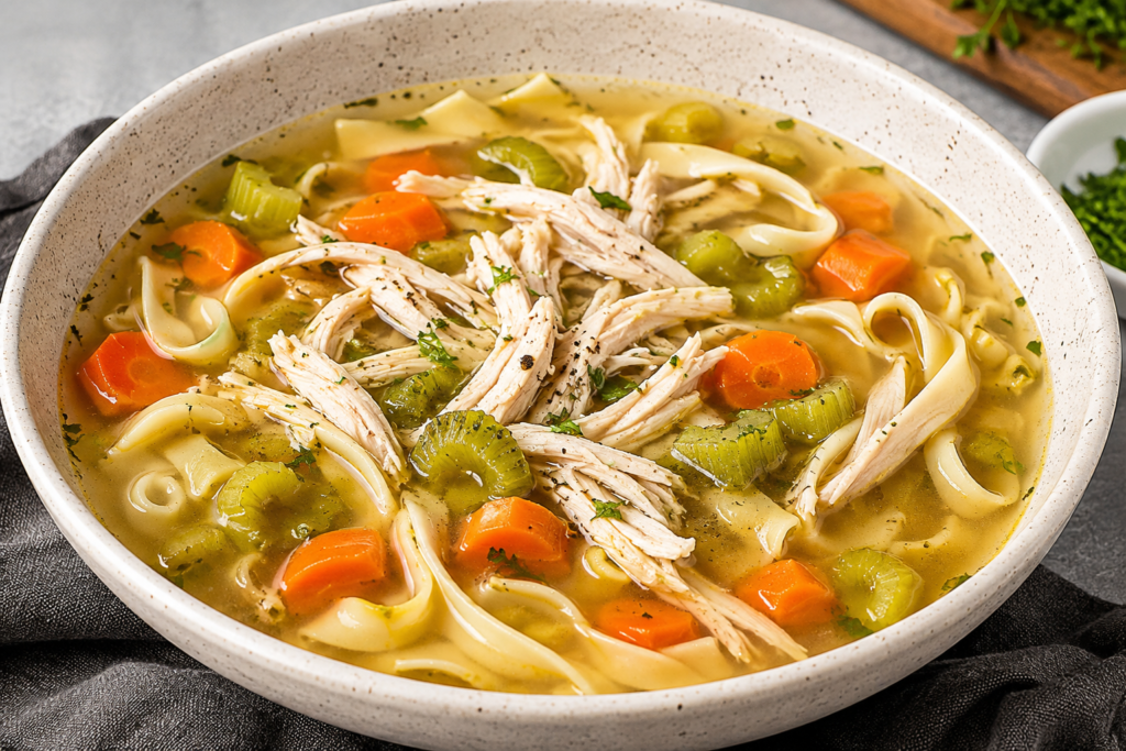 classic chicken noodle soup