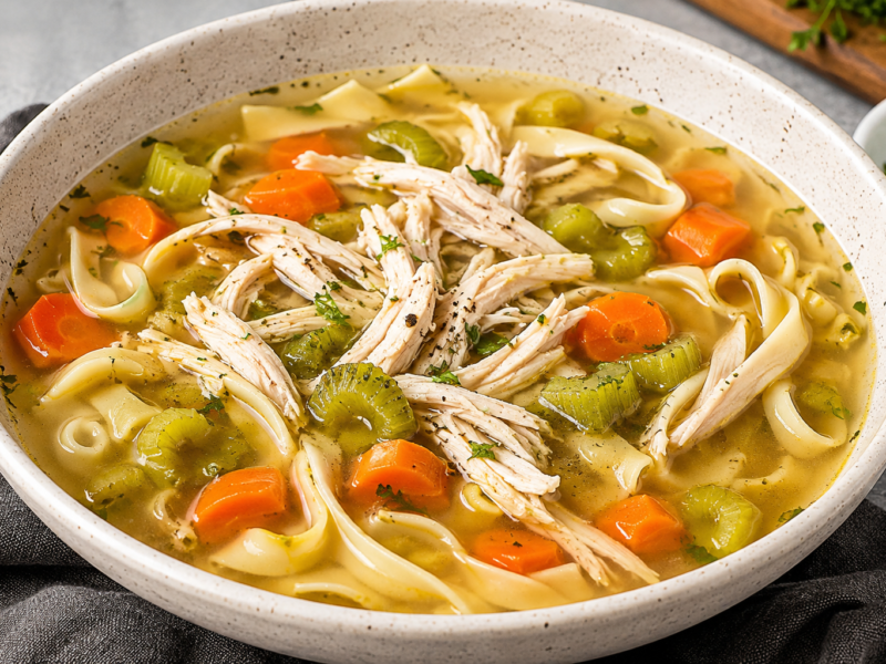 classic chicken noodle soup
