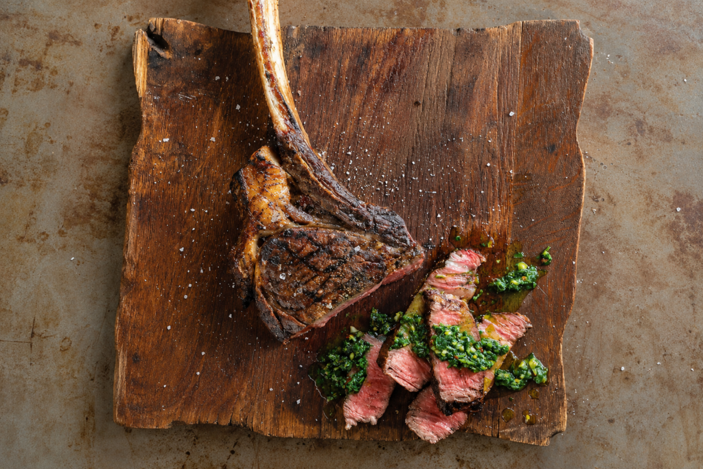 reverse sear tomahawk