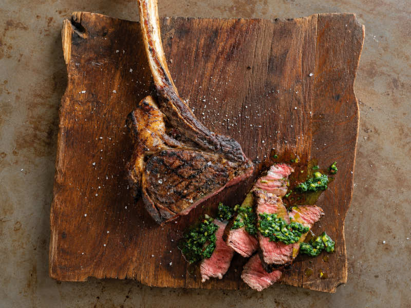 reverse sear tomahawk