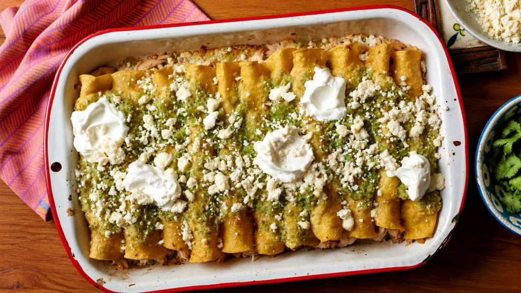 Chicken Enchiladas