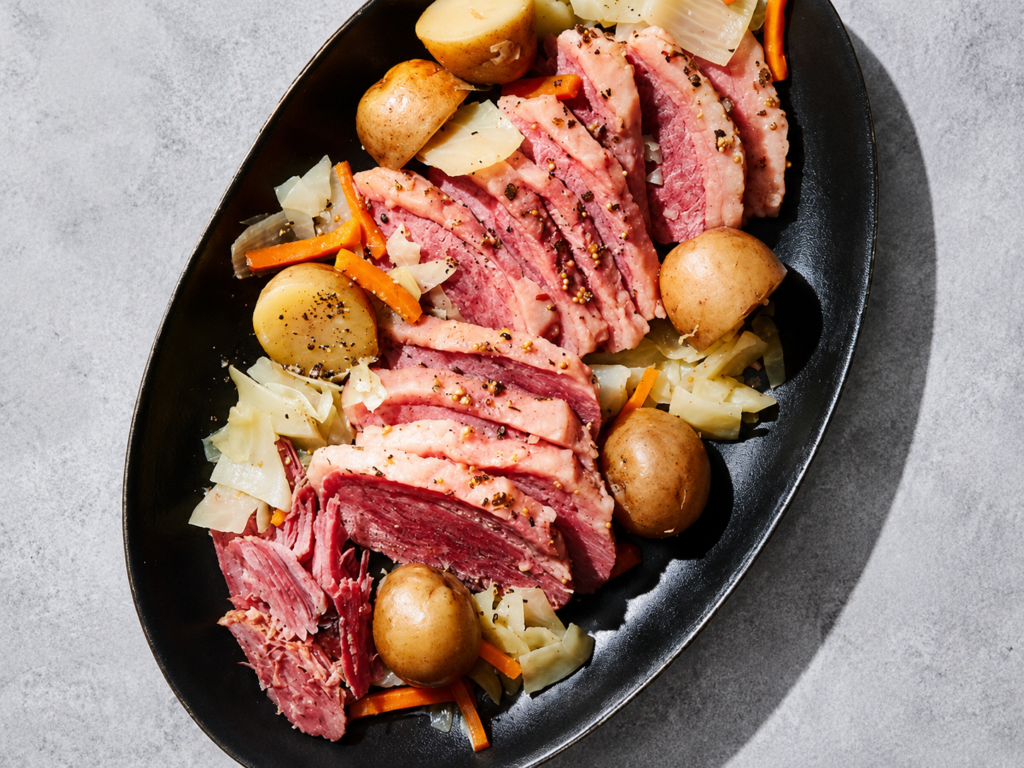 Slow Cooker Corned Beef and Cabbage