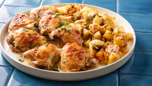 Greek Lemon Chicken and Potatoes: One-Pan Authentic Recipe