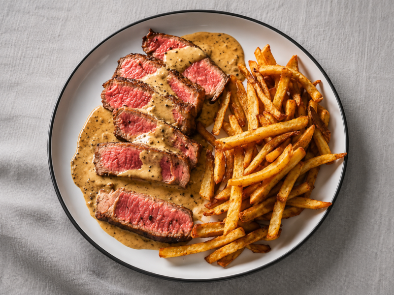 steak au poivre