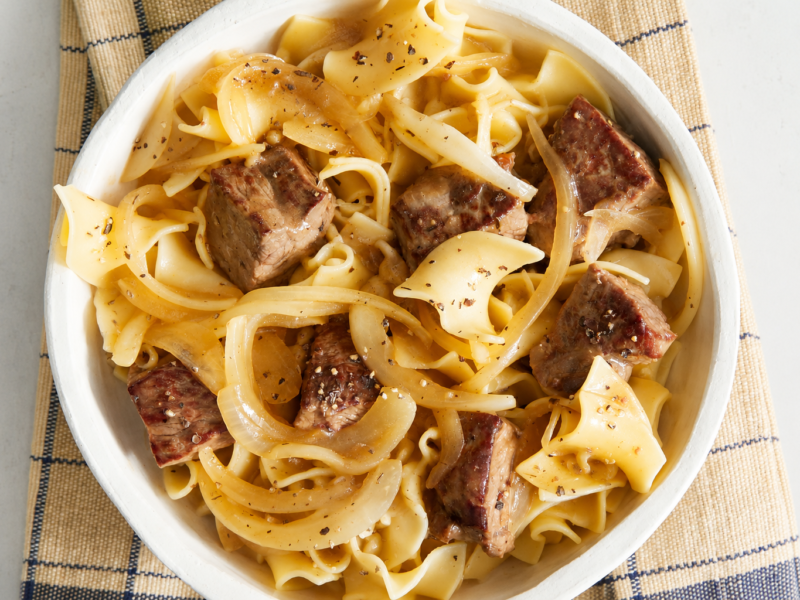 beef and noodles