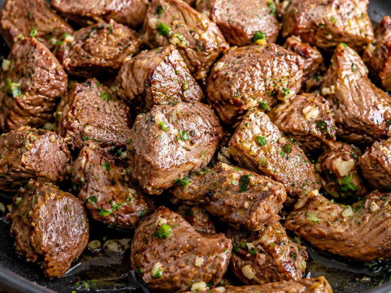 air fryer steak bites