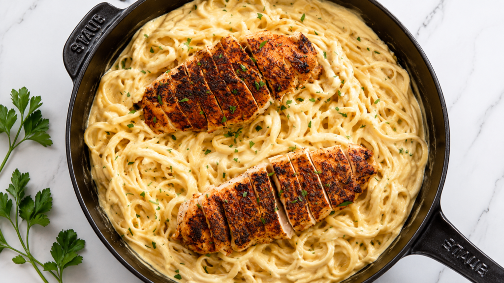 chicken alfredo