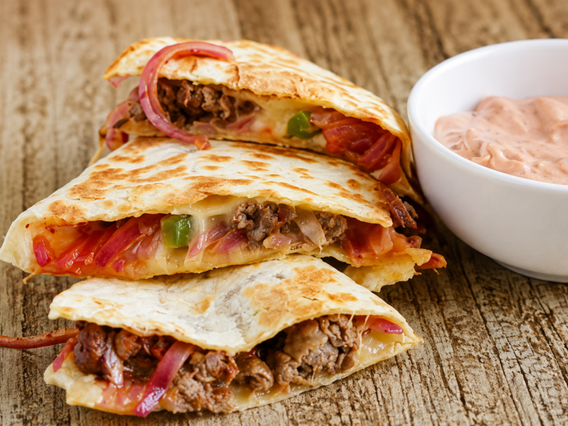 beef quesadilla