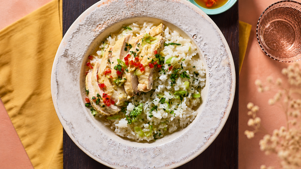 Hainanese Chicken Rice