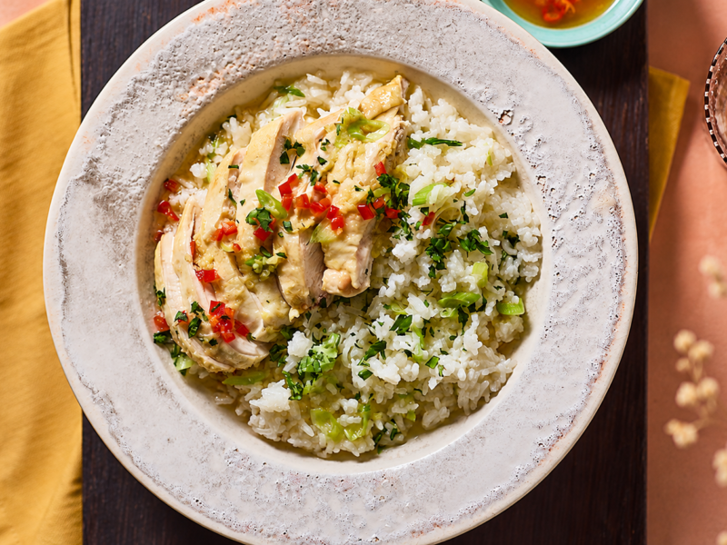 Hainanese Chicken Rice