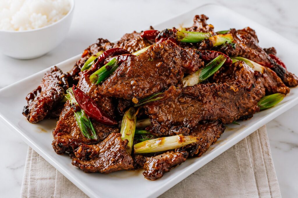 Mongolian Beef: PF Chang’s Copycat in 25 Minutes