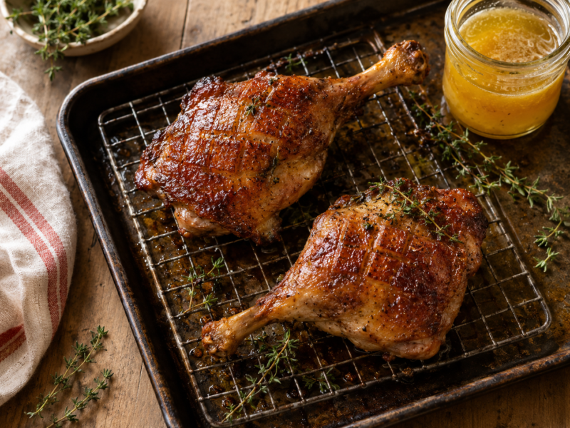 crispy duck legs