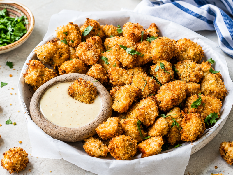 air fryer popcorn chicken