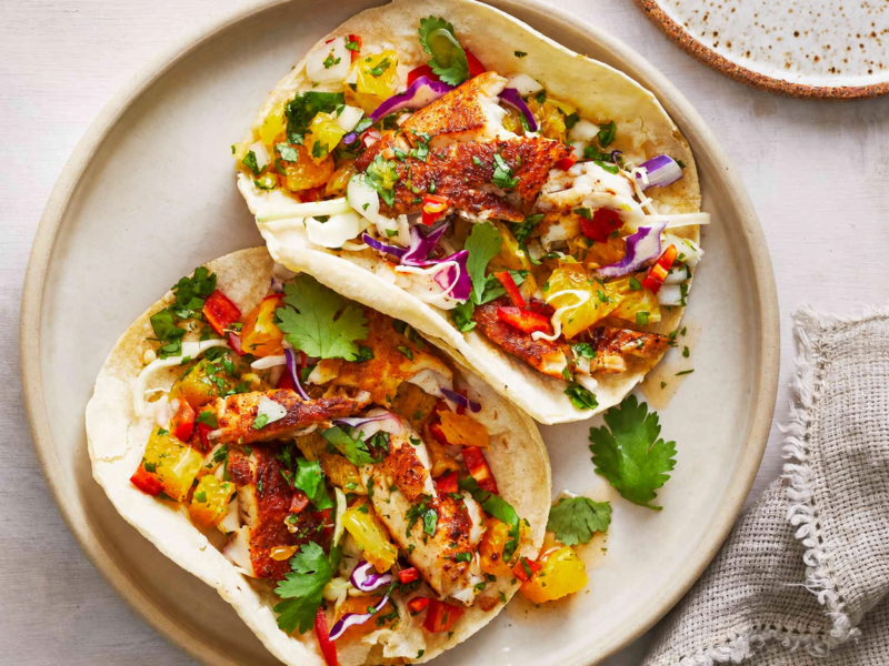 blackened fish tacos